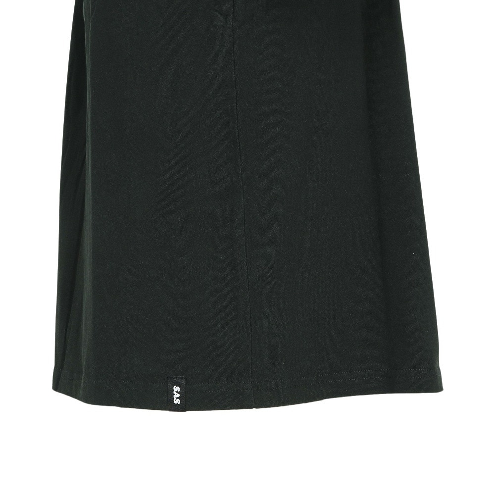 エスエーエス（S.A.S）（メンズ）プリント半袖Tシャツ SANFRAN SAS2345808-19 BLACK