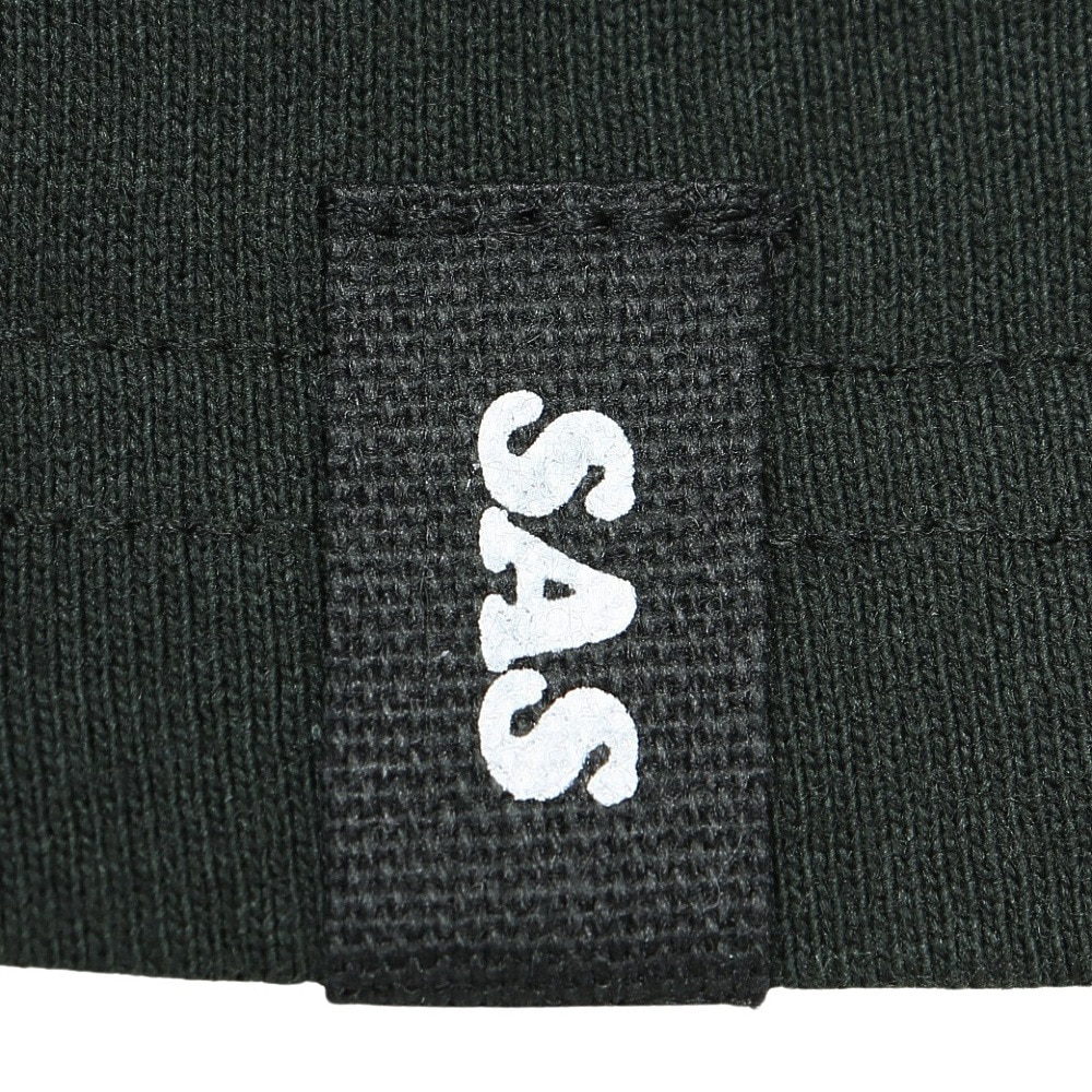 エスエーエス（S.A.S）（メンズ）プリント半袖Tシャツ SANFRAN SAS2345808-19 BLACK
