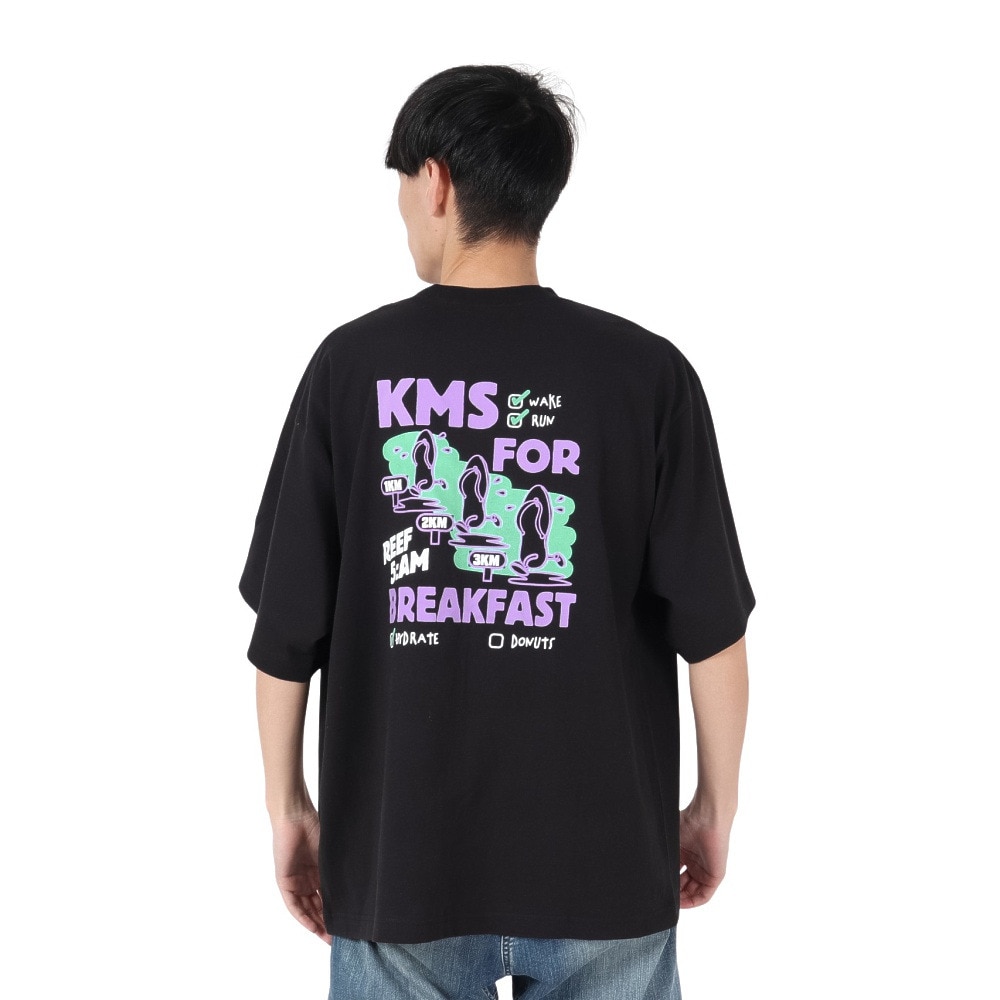リーフ（REEF）（メンズ）5AM ショートスリーブ Tシャツ RFTEM2406-BLK