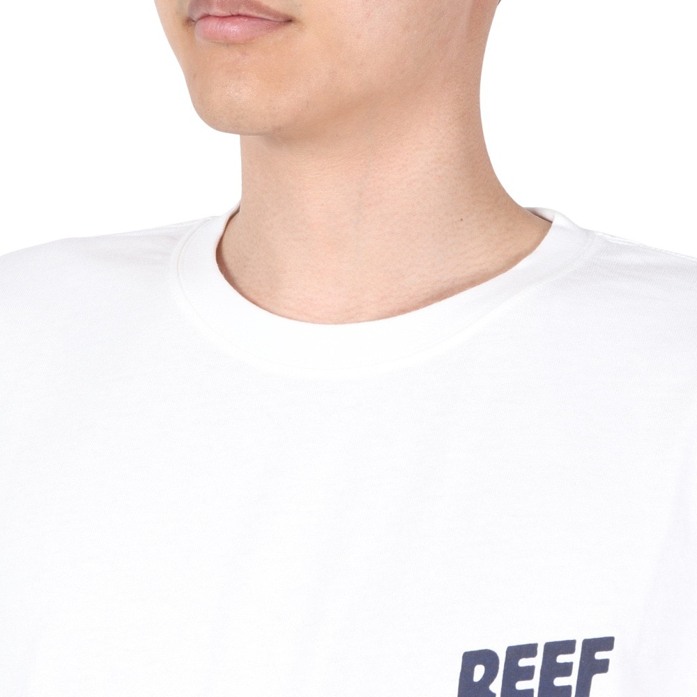 リーフ（REEF）（メンズ）5AM ショートスリーブ Tシャツ RFTEM2406-WHT