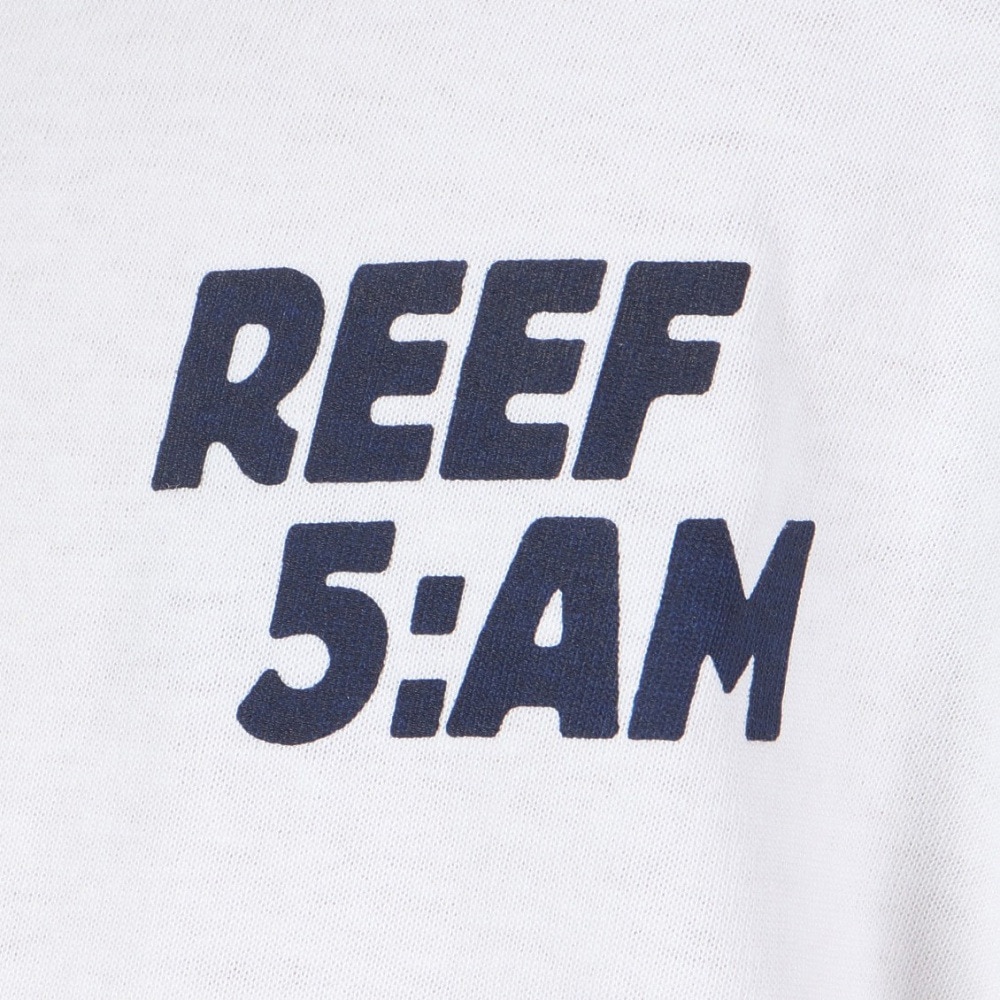 リーフ（REEF）（メンズ）5AM ショートスリーブ Tシャツ RFTEM2406-WHT