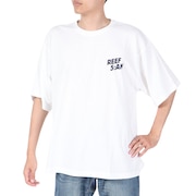 (メンズ)5AM ショートスリーブ Tシャツ RFTEM2406-WHT