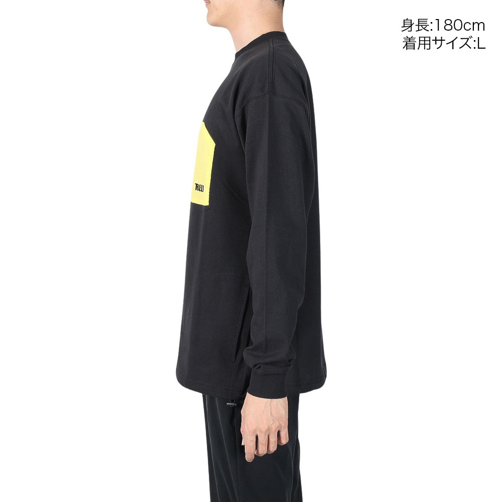 リーフ（REEF）（メンズ）MULTI ポケット 長袖Tシャツ RFTEM2408-BLK