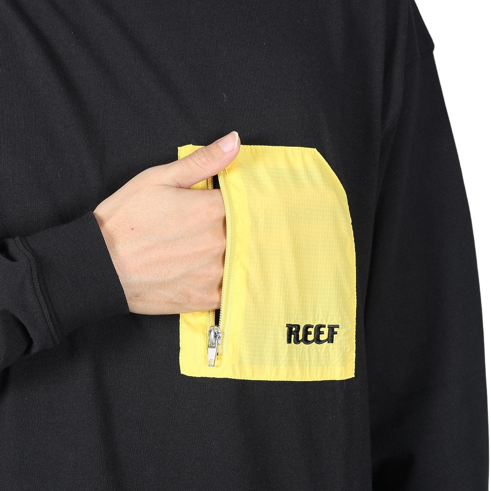 リーフ（REEF）（メンズ）MULTI ポケット 長袖Tシャツ RFTEM2408-BLK