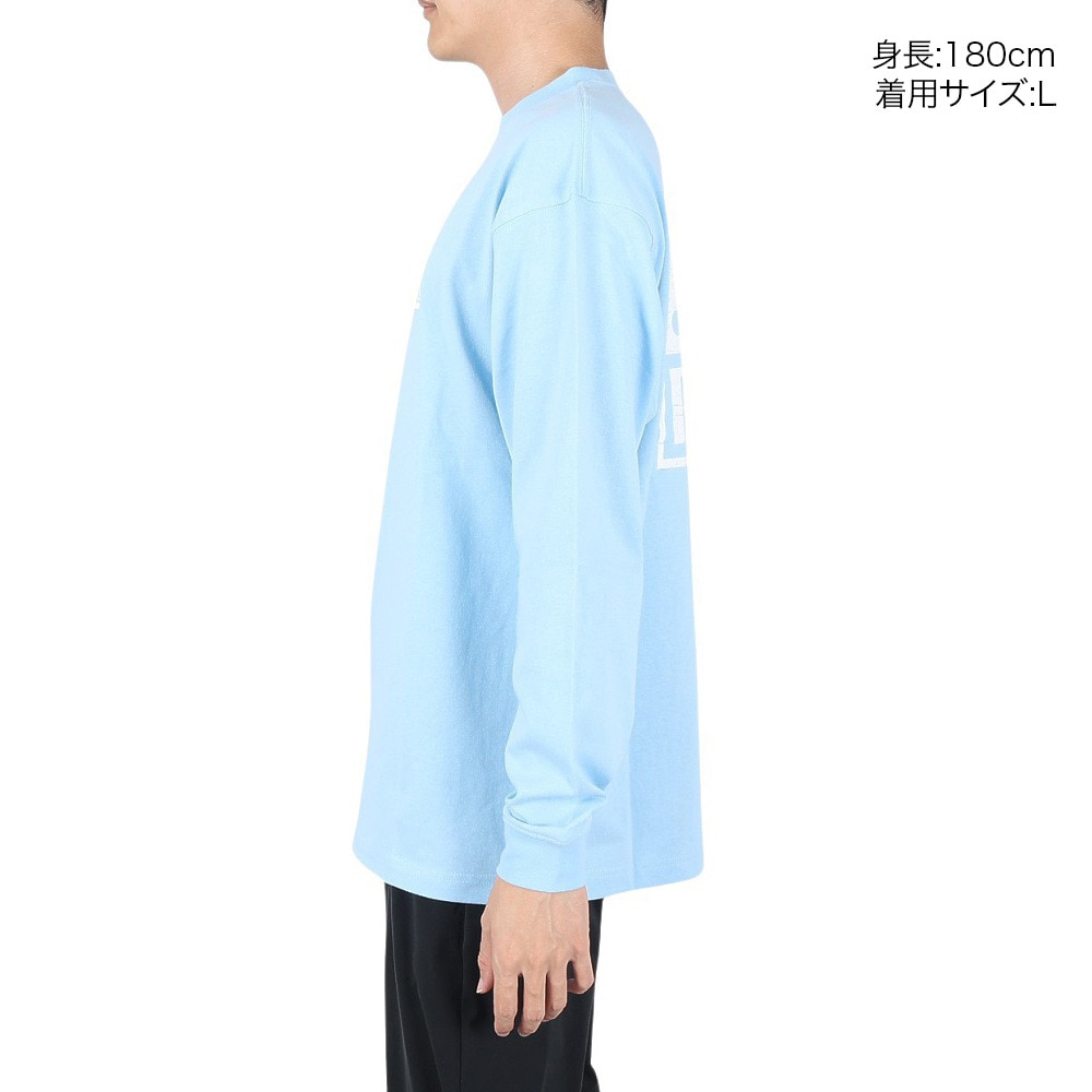 リーフ（REEF）（メンズ）SANDAL ロゴ 長袖Tシャツ RFTEM2409-L.BLU