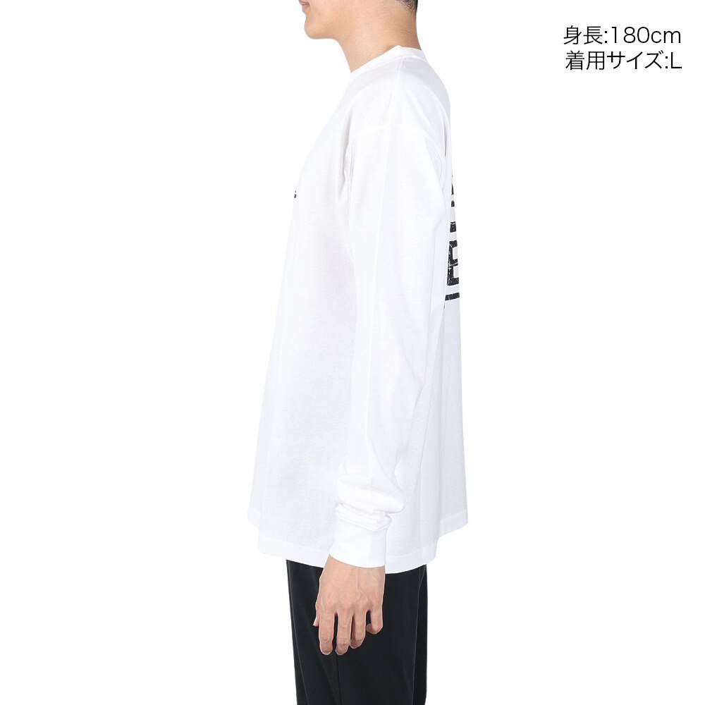 リーフ（REEF）（メンズ）SANDAL ロゴ 長袖Tシャツ RFTEM2409-WHT