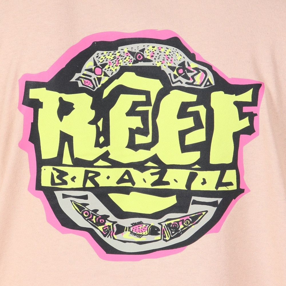 リーフ（REEF）（メンズ）80S BRASIL ショートスリーブ Tシャツ RFTEM2414-BEG