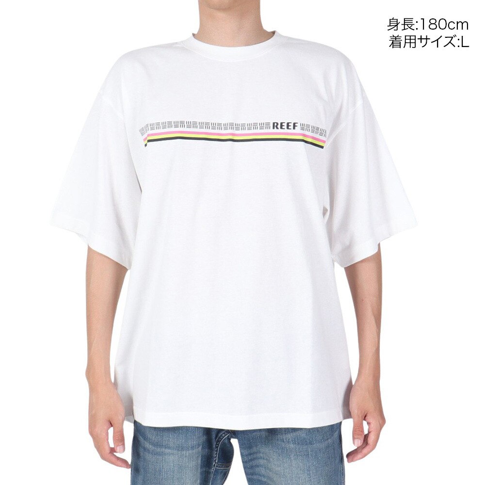 リーフ（REEF）（メンズ）80S BRASIL ショートスリーブ Tシャツ RFTEM2414-WHT
