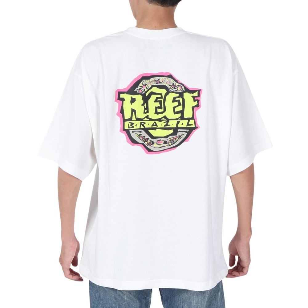 リーフ（REEF）（メンズ）80S BRASIL ショートスリーブ Tシャツ RFTEM2414-WHT