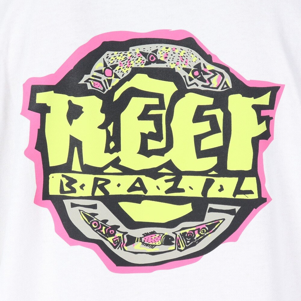 リーフ（REEF）（メンズ）80S BRASIL ショートスリーブ Tシャツ RFTEM2414-WHT