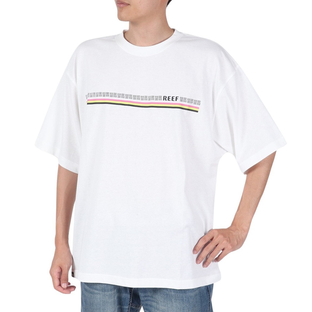 リーフ（REEF）（メンズ）80S BRASIL ショートスリーブ Tシャツ RFTEM2414-WHT