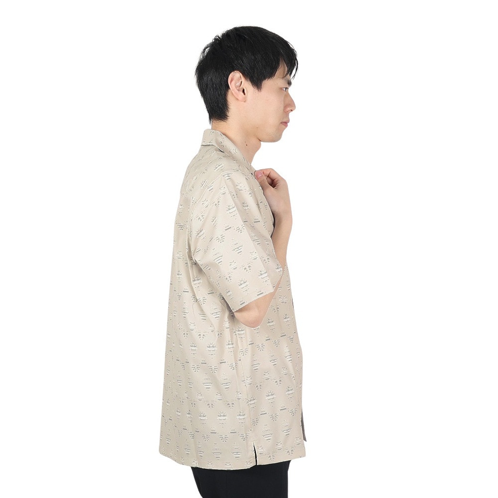 リーフ（REEF）（メンズ）COLLAR 半袖シャツ RFWSM2401-BEG
