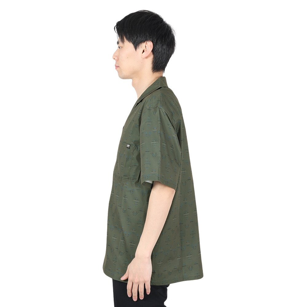 リーフ（REEF）（メンズ）COLLAR 半袖シャツ RFWSM2401-OLV
