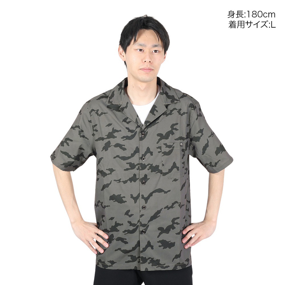 リーフ（REEF）（メンズ）COLLAR 半袖シャツ RFWSM2402-C.GRY