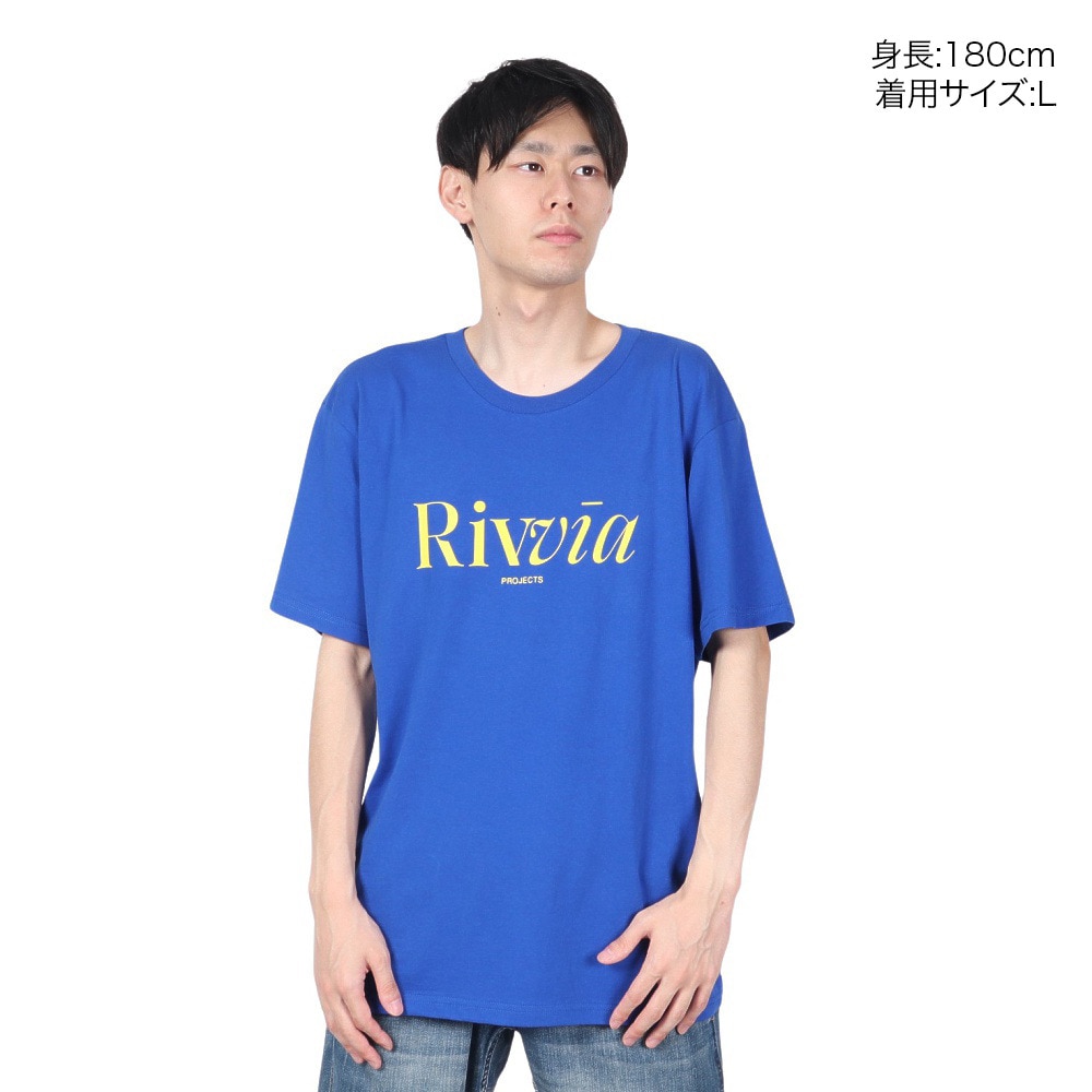 リヴィアプロジェクツ（Rivvia Projectu）（メンズ）REASON Tシャツ RTE-24102BLU