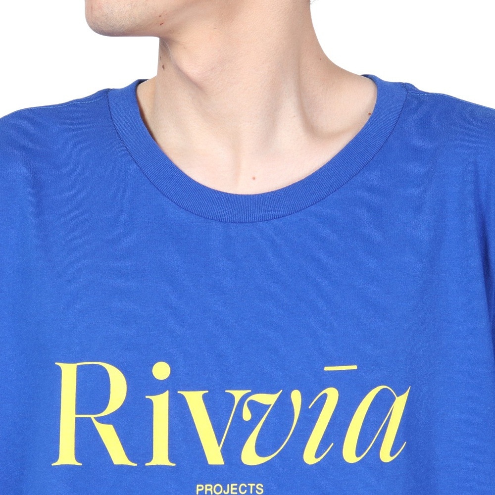 リヴィアプロジェクツ（Rivvia Projectu）（メンズ）REASON Tシャツ RTE-24102BLU