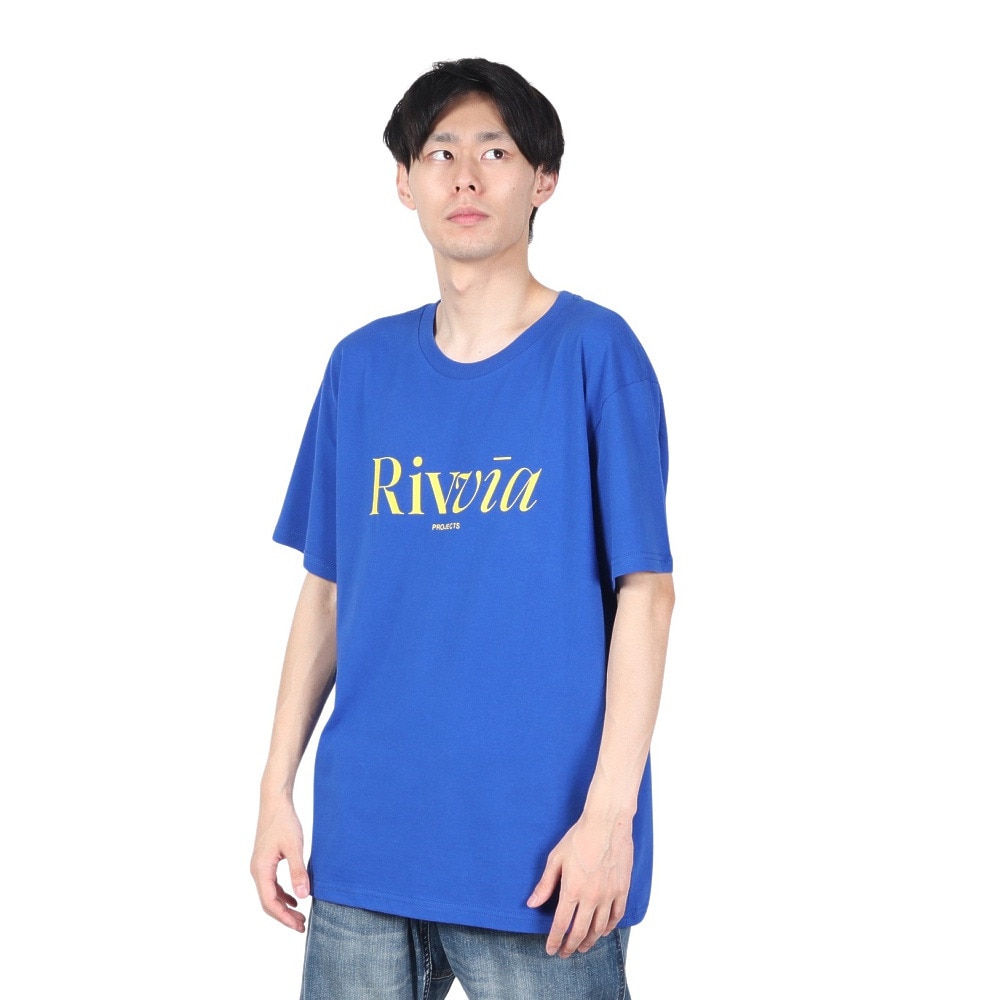 リヴィアプロジェクツ（Rivvia Projectu）（メンズ）REASON Tシャツ RTE-24102BLU