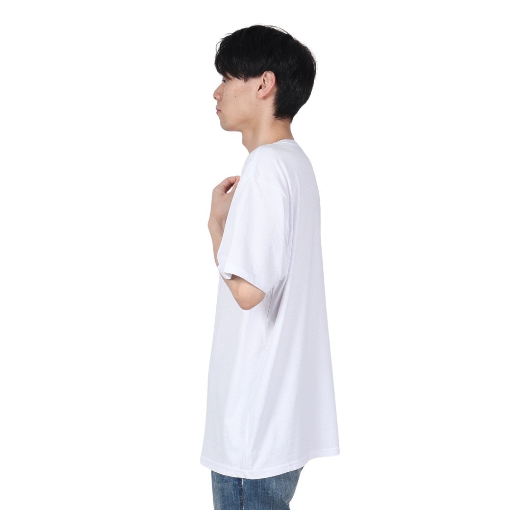リヴィアプロジェクツ（Rivvia Projectu）（メンズ）SCRIBBLE Tシャツ RTE-24212WHT
