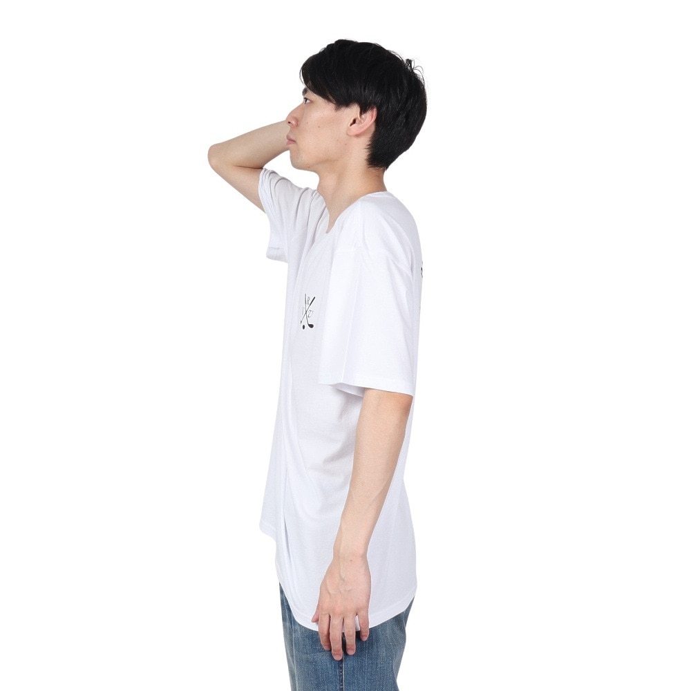 リヴィアプロジェクツ（Rivvia Projects）（メンズ）SWINGERS Tシャツ RTE-24215WHT