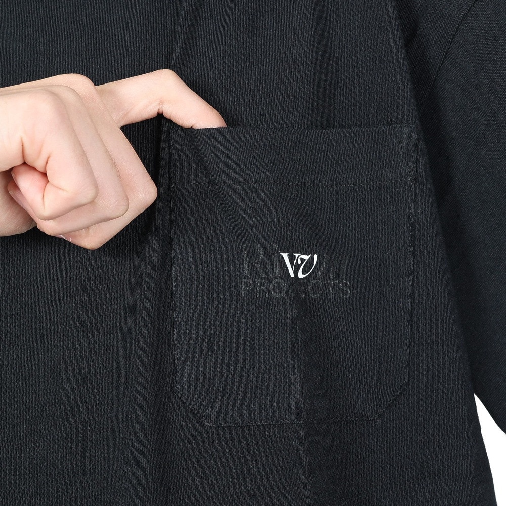 リヴィアプロジェクツ（Rivvia Projectu）（メンズ）DISCLOSURE Tシャツ RTE-24101-BLK