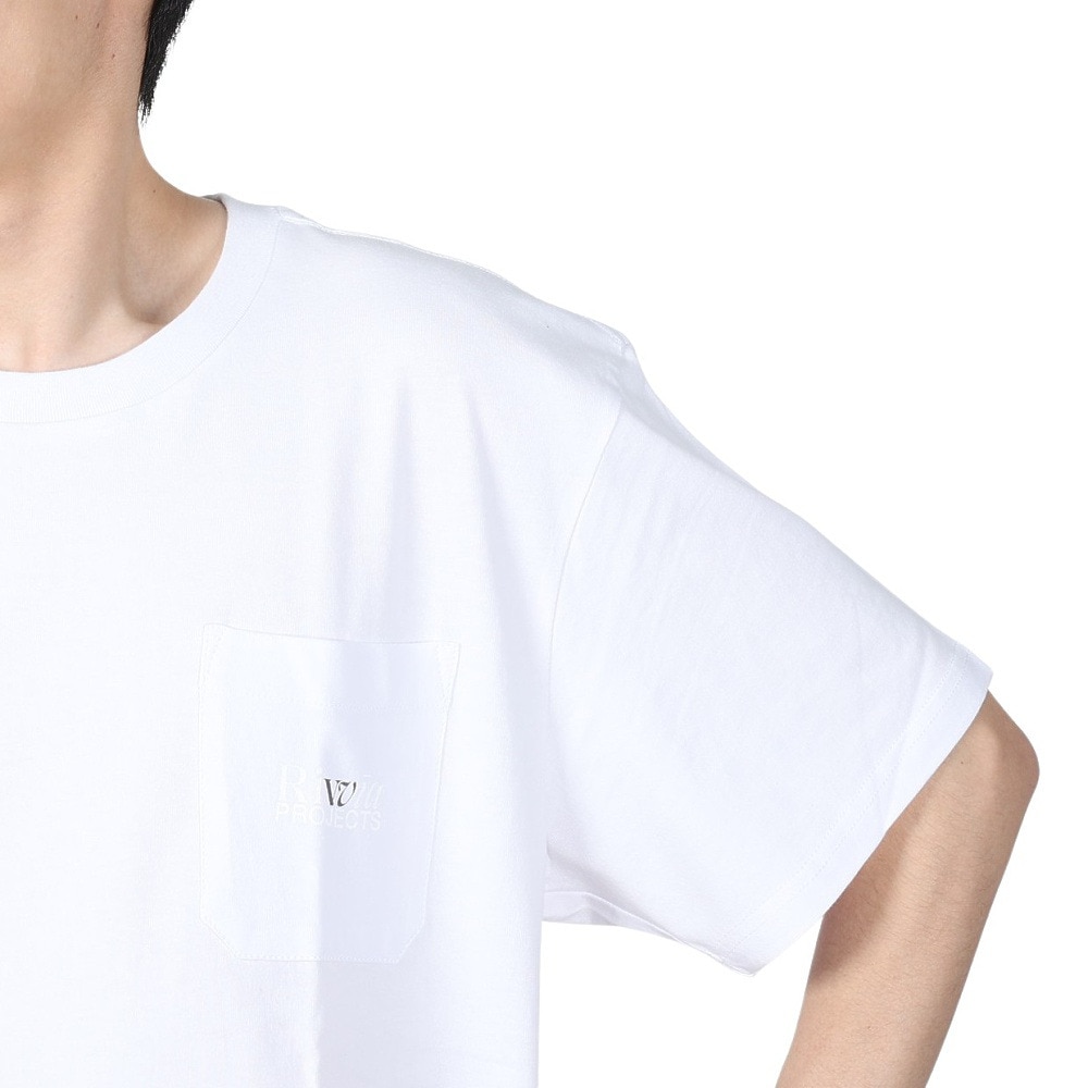リヴィアプロジェクツ（Rivvia Projectu）（メンズ）DISCLOSURE Tシャツ RTE-24101-WHT