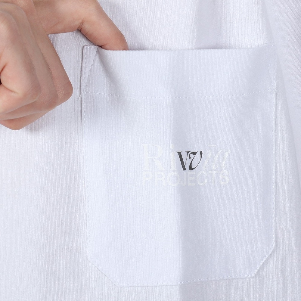 リヴィアプロジェクツ（Rivvia Projectu）（メンズ）DISCLOSURE Tシャツ RTE-24101-WHT