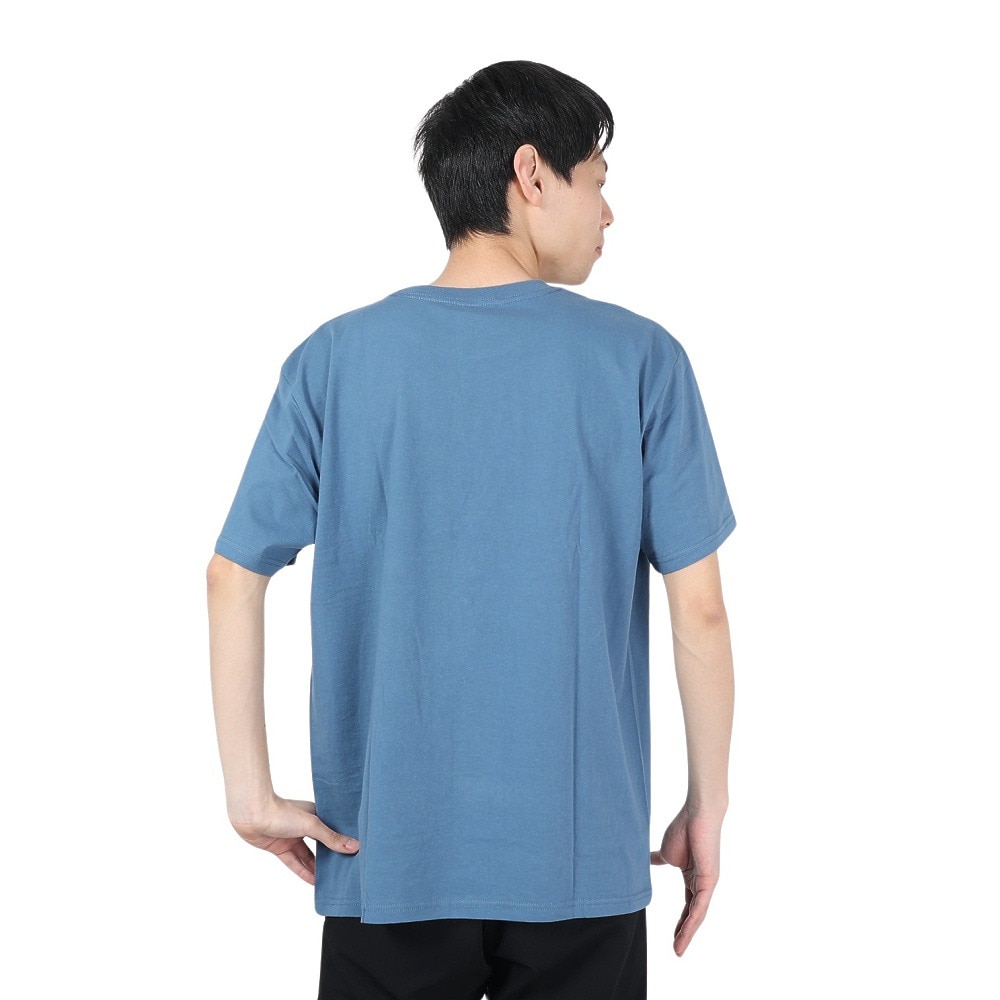 リヴィアプロジェクツ（Rivvia Projectu）（メンズ）REASON Tシャツ RTE-24102-BLU