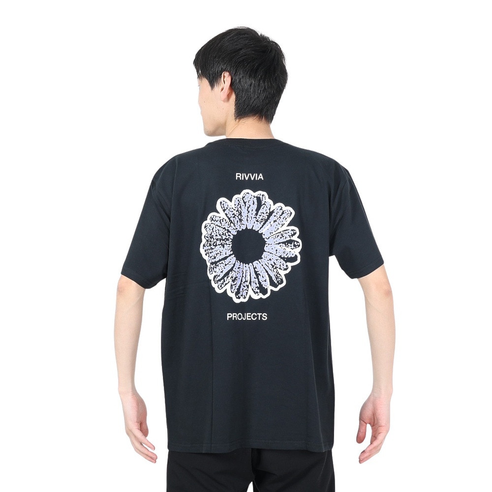 リヴィアプロジェクツ（Rivvia Projectu）（メンズ）NAVIGATING Tシャツ RTE-24111-BLK