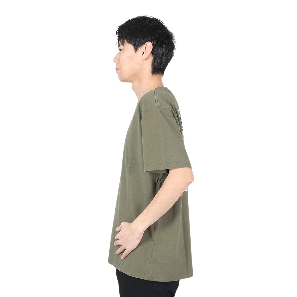 リヴィアプロジェクツ（Rivvia Projectu）（メンズ）EXPLORATION 半袖Tシャツ RTE-24112-GRN