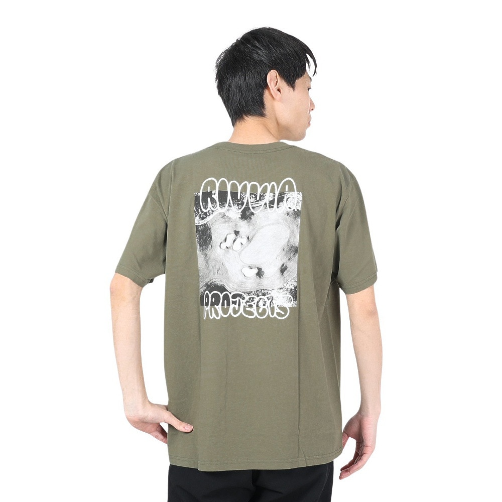 リヴィアプロジェクツ（Rivvia Projectu）（メンズ）EXPLORATION 半袖Tシャツ RTE-24112-GRN