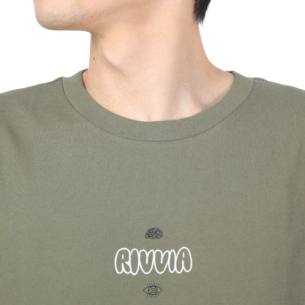 リヴィアプロジェクツ（Rivvia Projectu）（メンズ）EXPLORATION 半袖Tシャツ RTE-24112-GRN