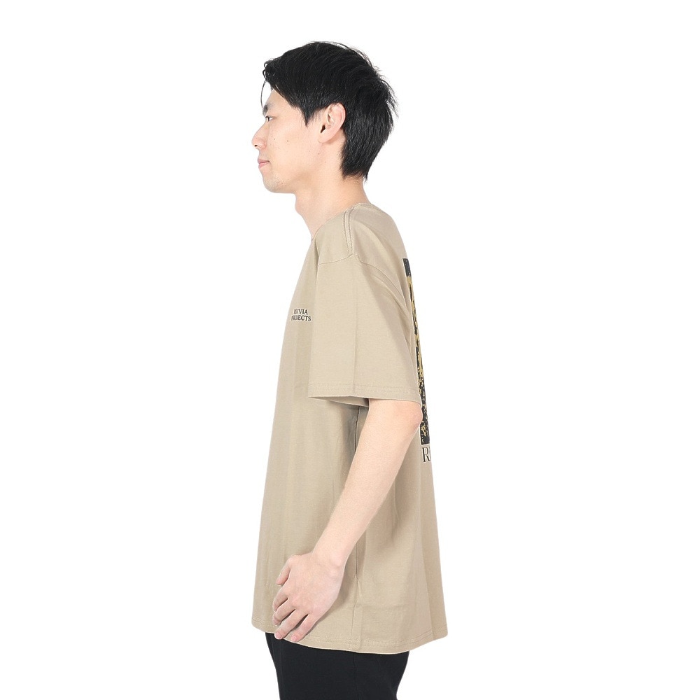 リヴィアプロジェクツ（Rivvia Projectu）（メンズ）NATURES Tシャツ RTE-24121-O.WHT