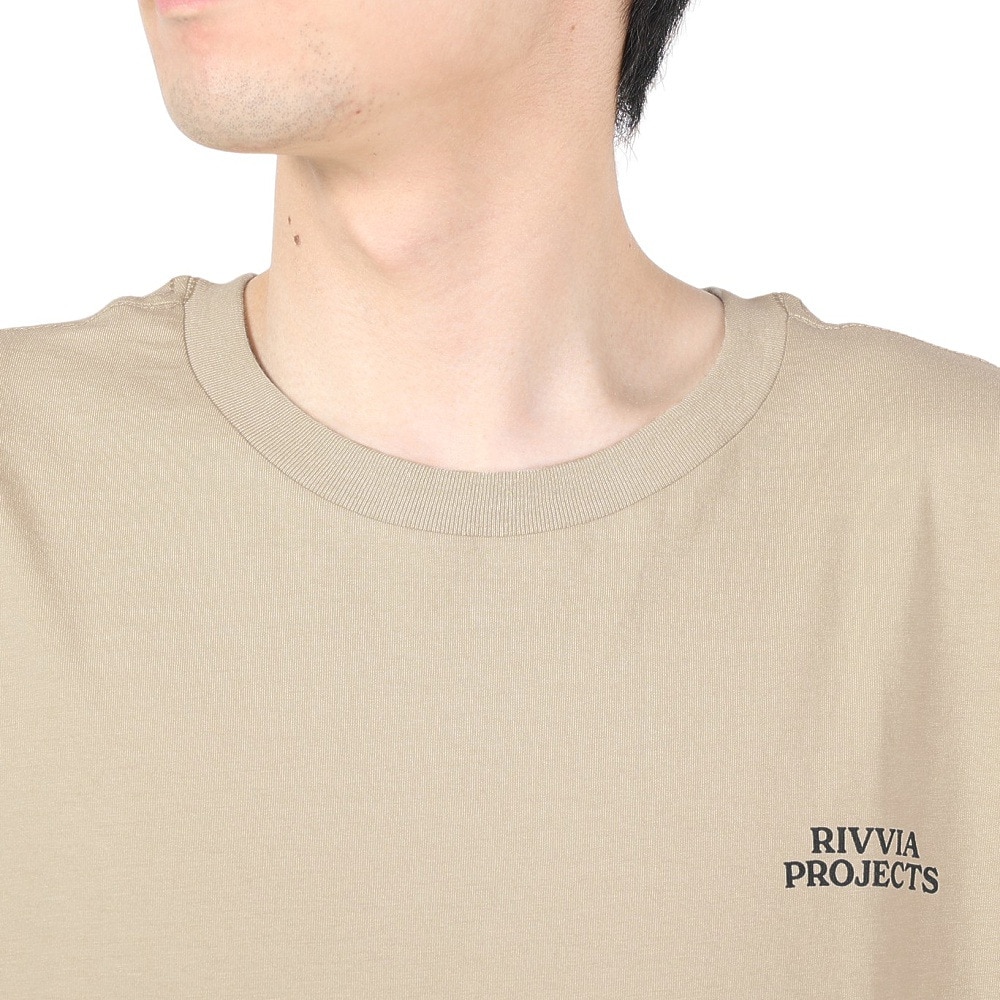 リヴィアプロジェクツ（Rivvia Projectu）（メンズ）NATURES Tシャツ RTE-24121-O.WHT