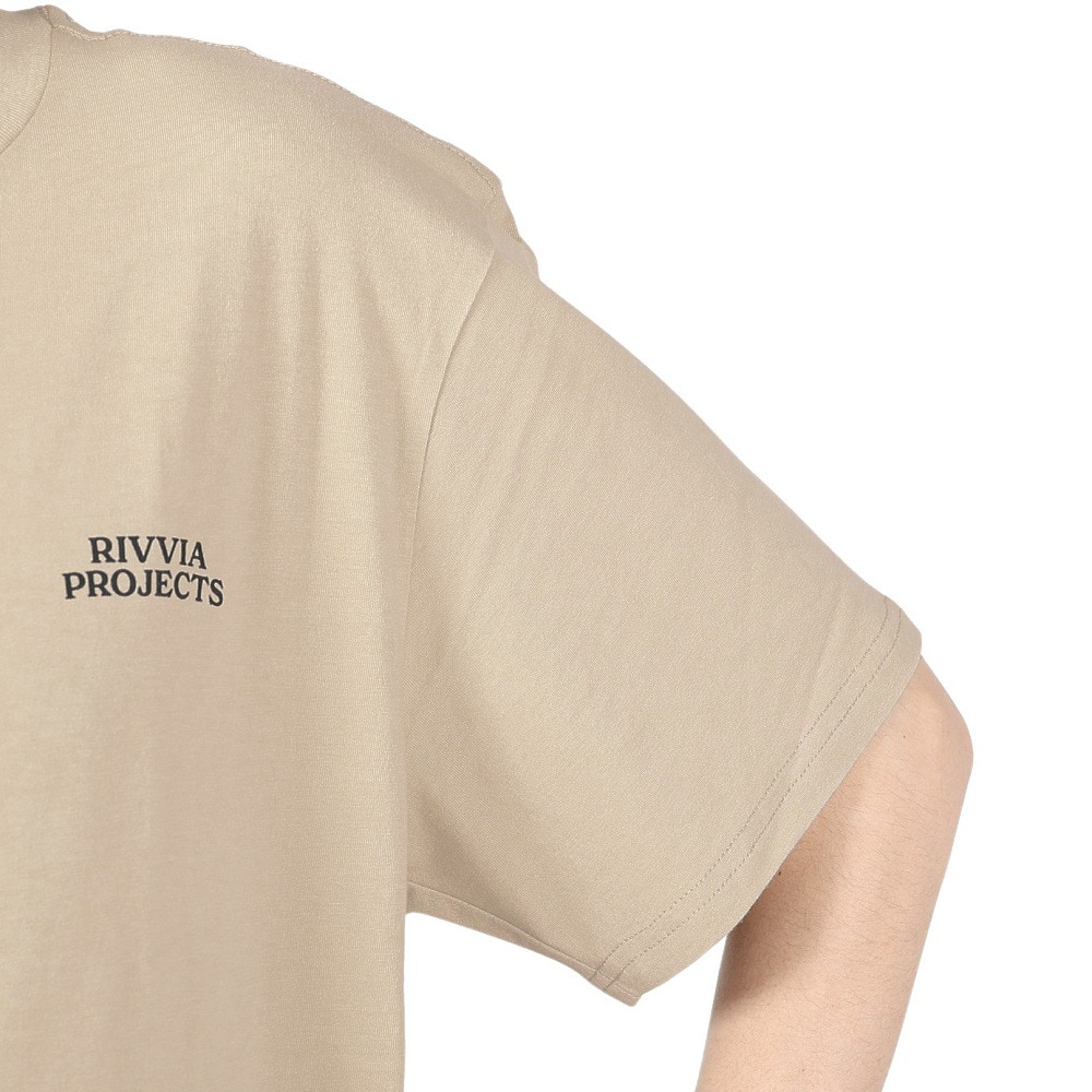 リヴィアプロジェクツ（Rivvia Projectu）（メンズ）NATURES Tシャツ RTE-24121-O.WHT
