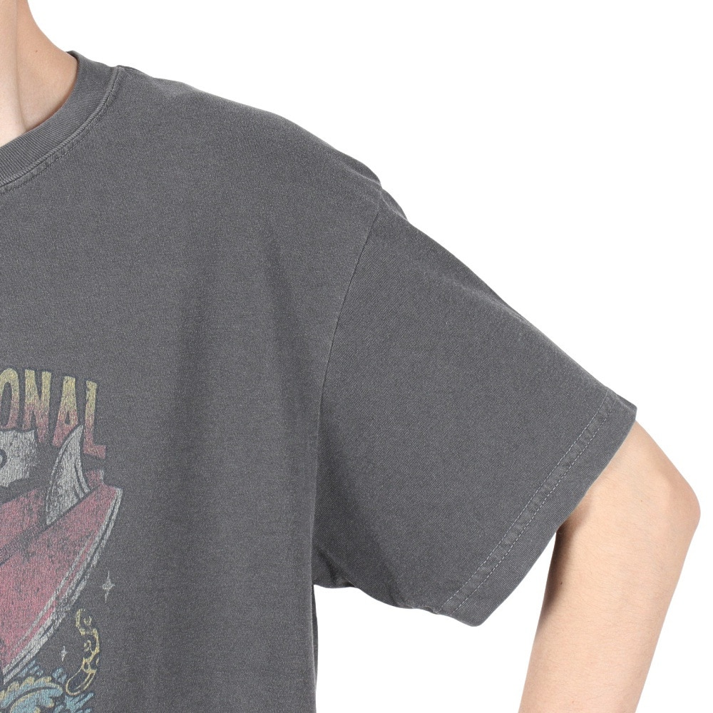 IPD（IPD）（メンズ）レオパード ショートスリーブ Tシャツ IPDSSLP-717-C.GRY