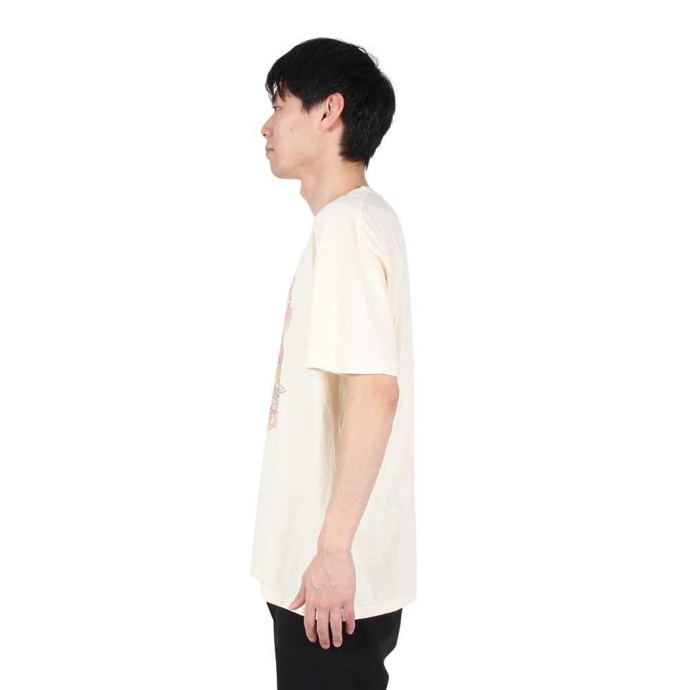 IPD（IPD）（メンズ）レオパード ショートスリーブ Tシャツ IPDSSLP-717-CRM