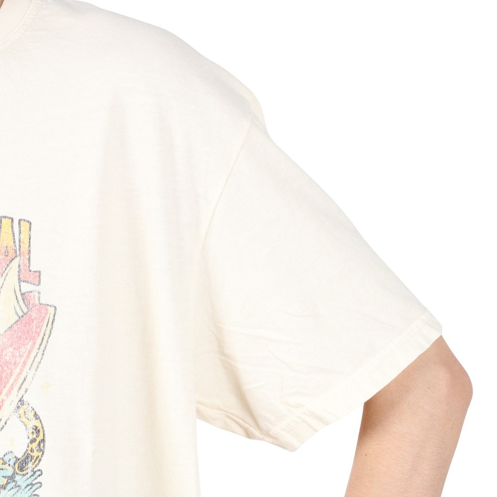 IPD（IPD）（メンズ）レオパード ショートスリーブ Tシャツ IPDSSLP-717-CRM