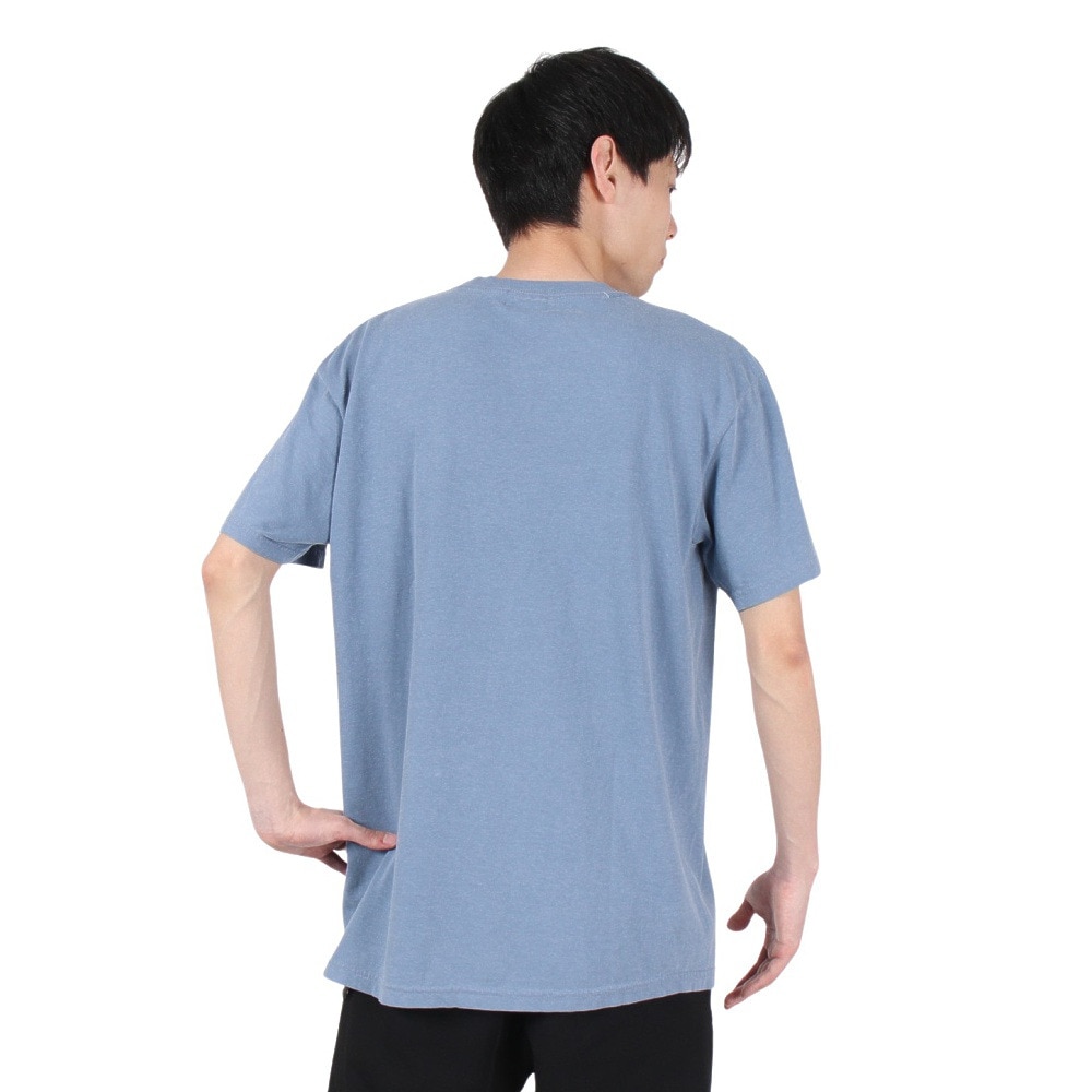 IPD（IPD）（メンズ）レオパード ショートスリーブ Tシャツ IPDSSLP-717-D.BLU