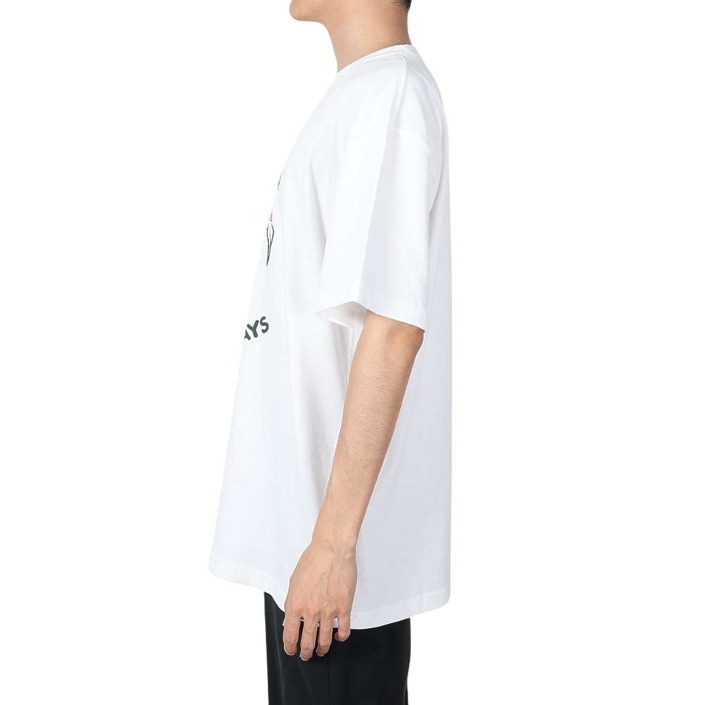 IPD（IPD）（メンズ）NO HARD DAYS 半袖Tシャツ IPDSSNB-711-WHT