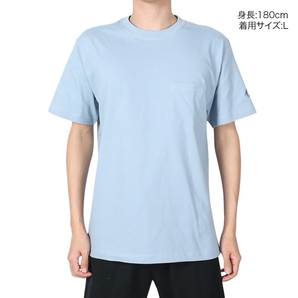 IPD（IPD）（メンズ）OG ポケット ショートスリーブ Tシャツ IPDSSOP-709-S.BLU