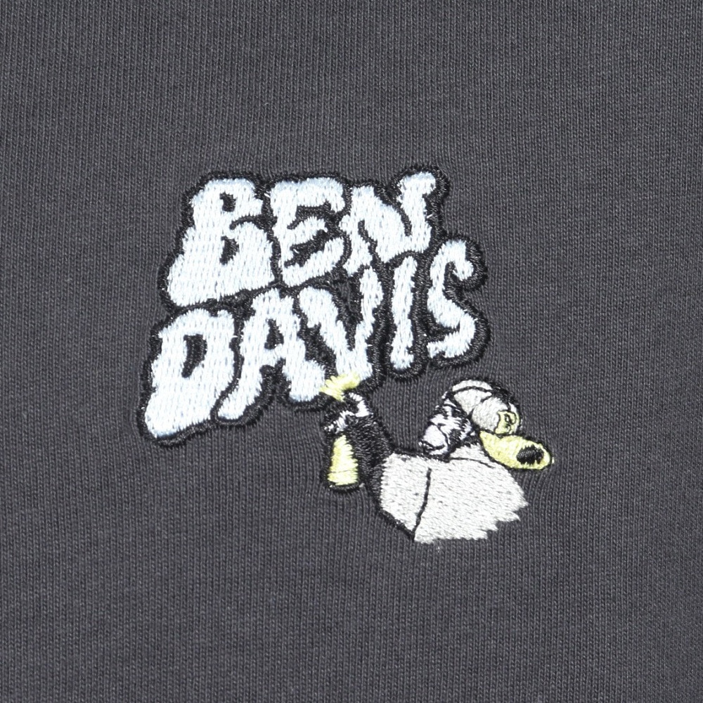 ベンデイビス（BEN DAVIS）（メンズ）スモーク スクリプト 長袖Tシャツ 24380031-CHA