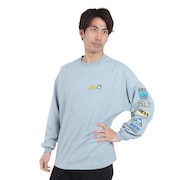 (メンズ)ファンキー スリーブ長袖Tシャツ 24380032-PBL