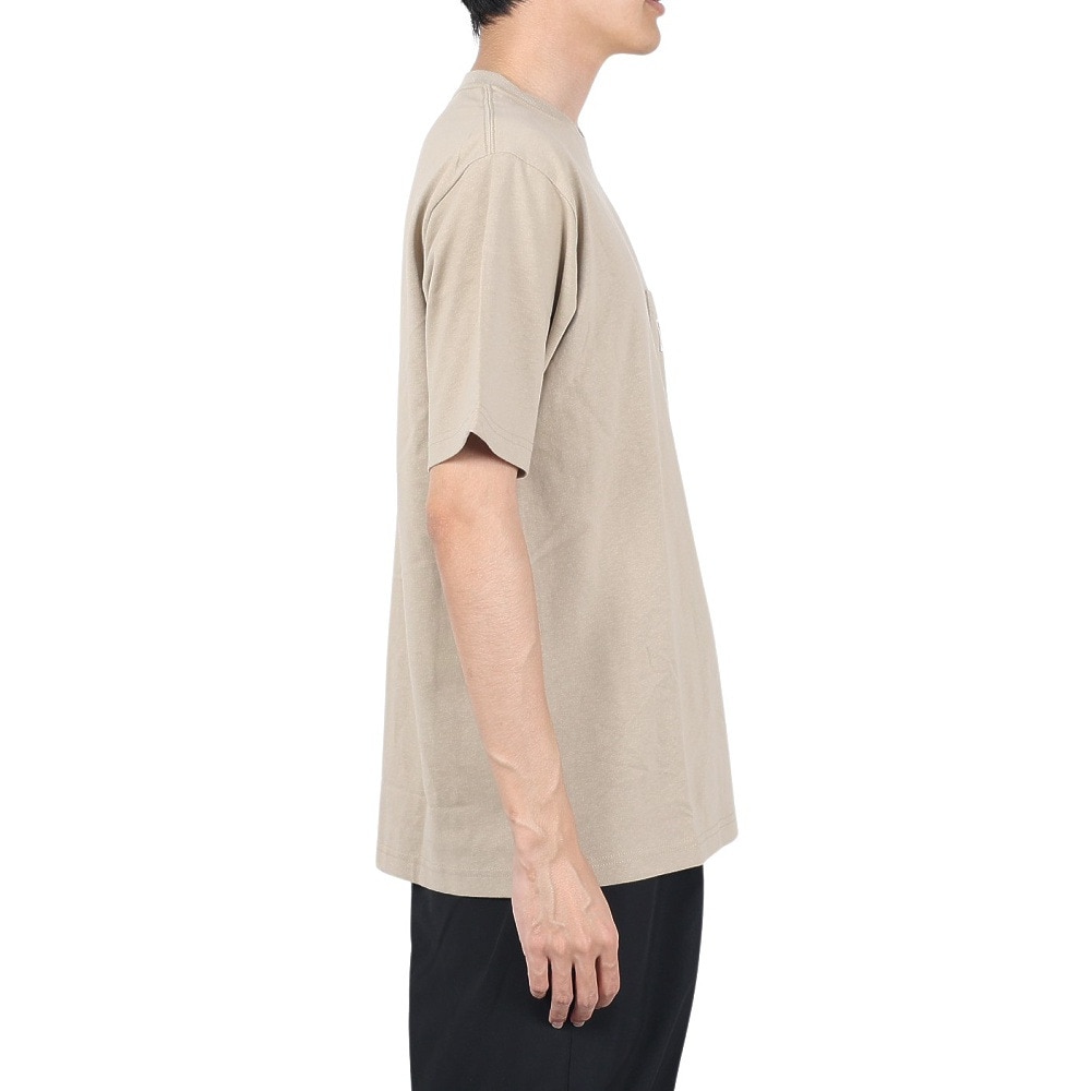 ベンデイビス（BEN DAVIS）（メンズ）半袖シャツ ピスポケットTシャツ 23580000-BEI