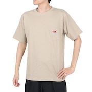 ベンデイビス（BEN DAVIS）（メンズ）ピスポケット Tシャツ 23580000-BEI