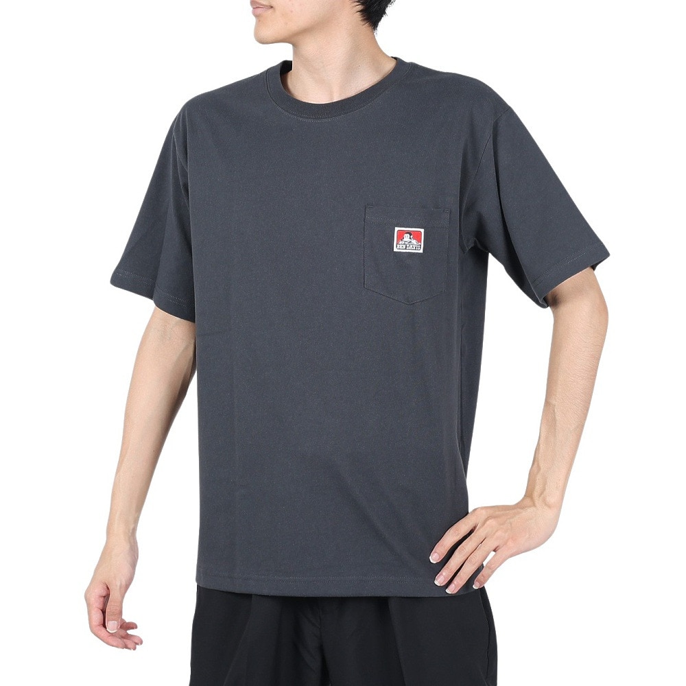 ベンデイビス（BEN DAVIS）（メンズ）ピスポケット Tシャツ 23580000-CHA