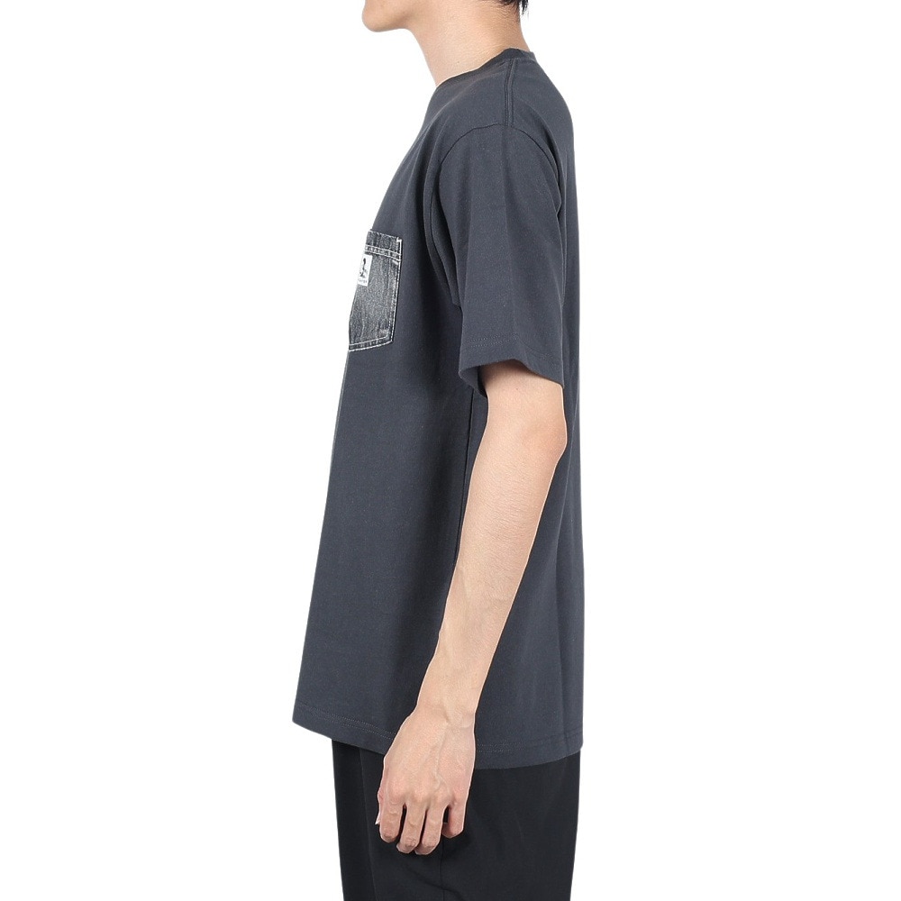 ベンデイビス（BEN DAVIS）（メンズ）デニム ポケット ショートスリーブ Tシャツ 24580001-CHA