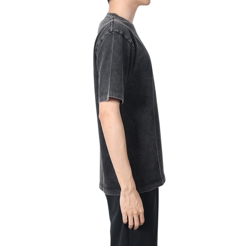 ベンデイビス（BEN DAVIS）（メンズ）ビンテージ加工 バックプリント Tシャツ 24580014-BLK