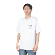 ベンデイビス（BEN DAVIS）（メンズ）ビンテージ加工 バックプリント Tシャツ 24580014-WHT