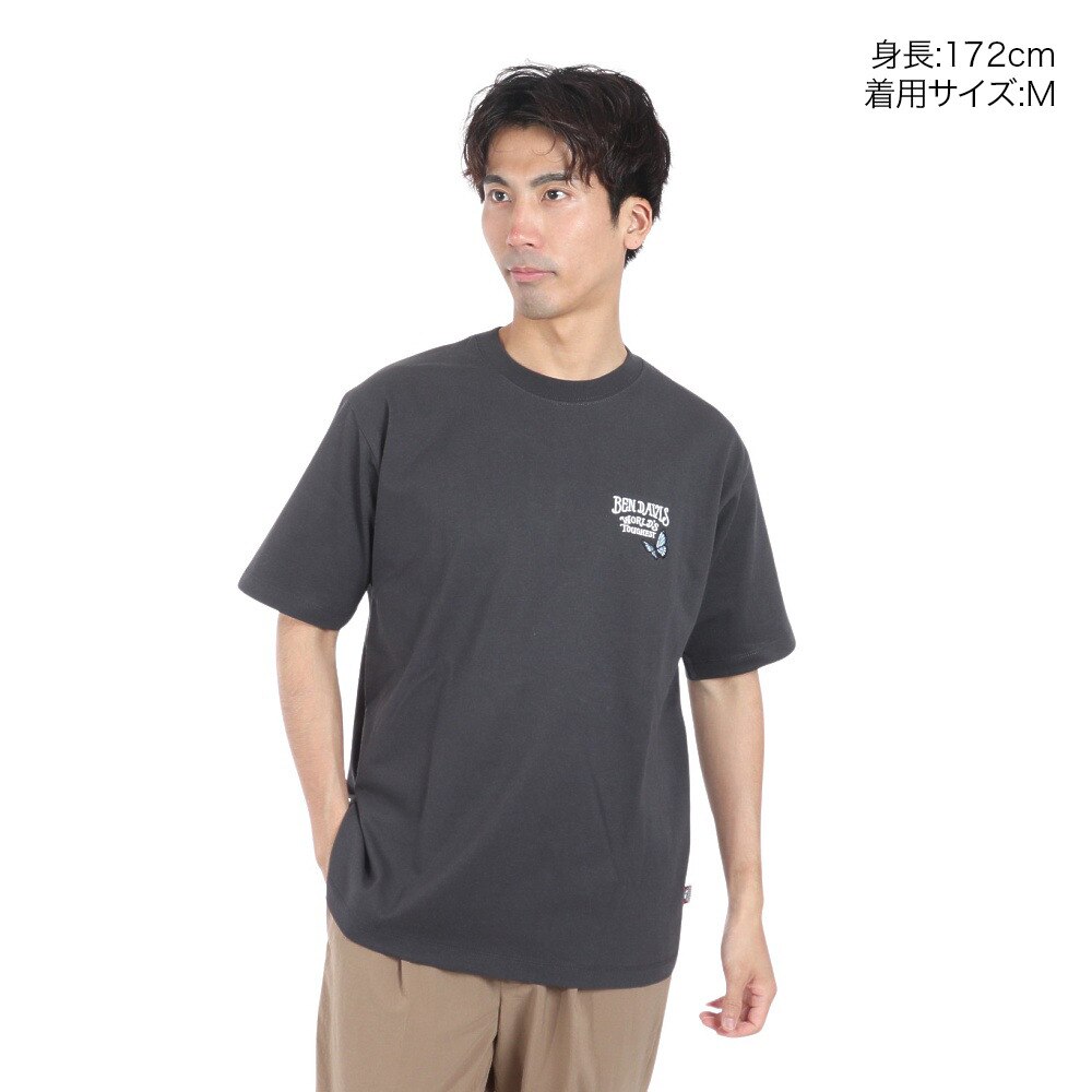 ベンデイビス（BEN DAVIS）（メンズ）フローティング ボート 半袖 Tシャツ 24580022-CHA