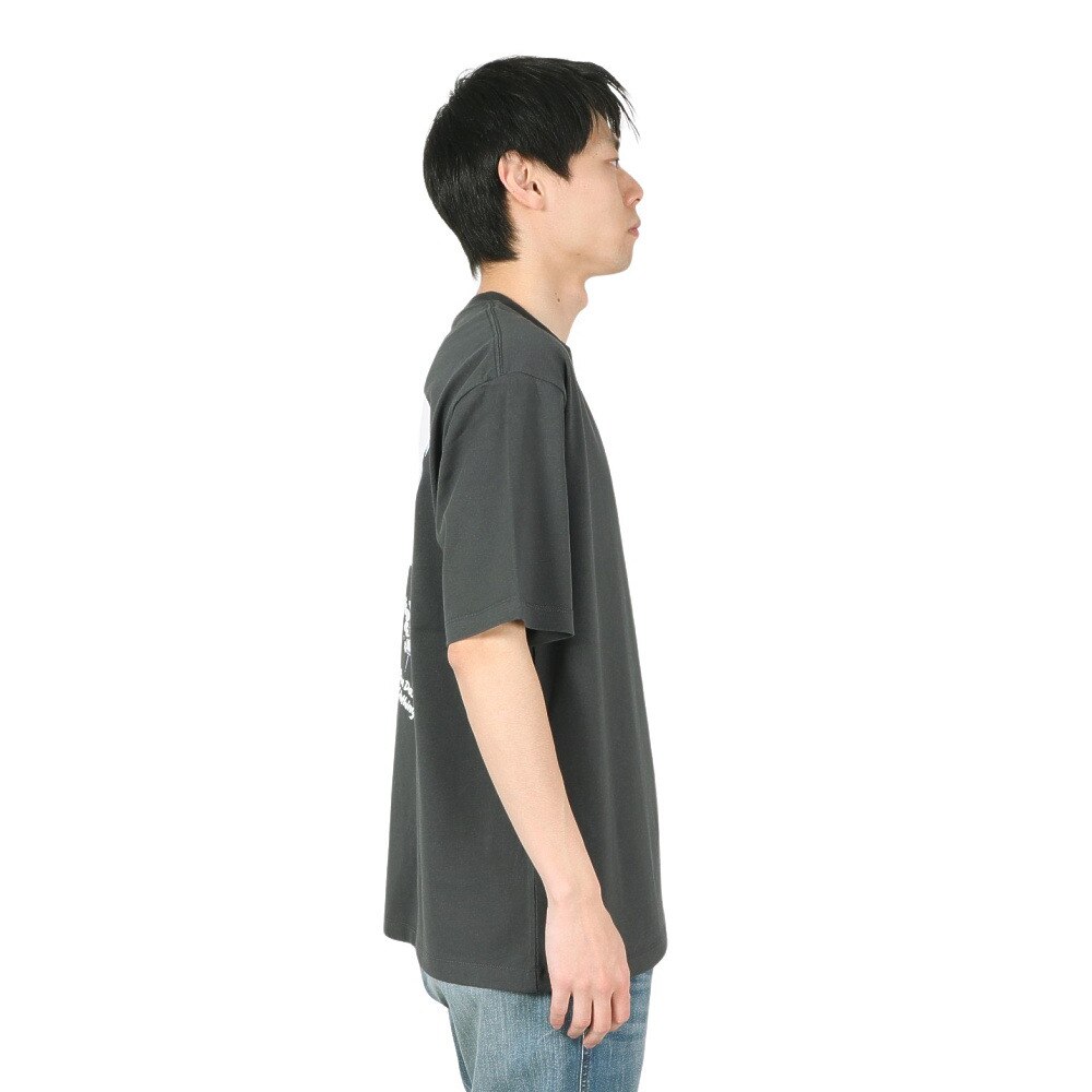 ベンデイビス（BEN DAVIS）（メンズ）スモーキングテレビ 半袖Tシャツ 24580024-CHA